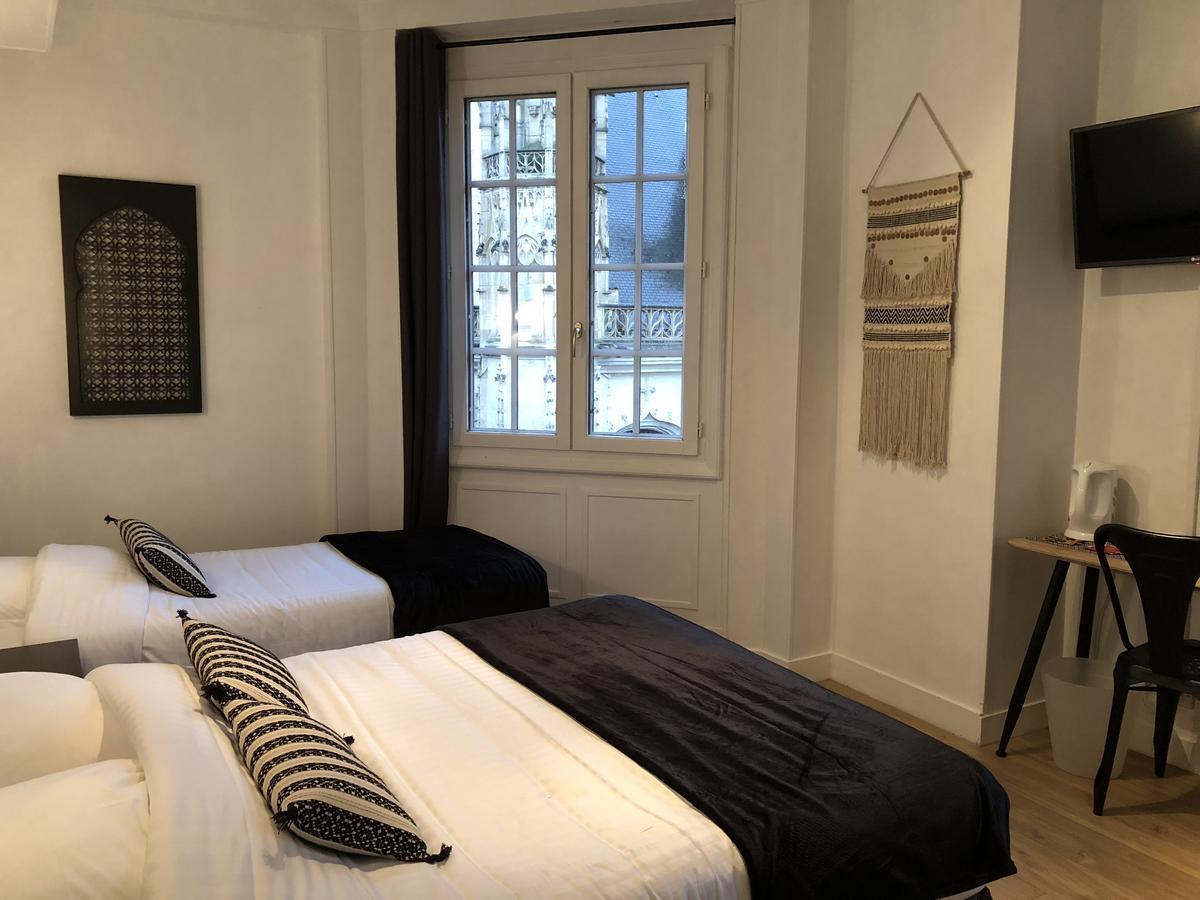 Les Inities Hotell Rouen Eksteriør bilde